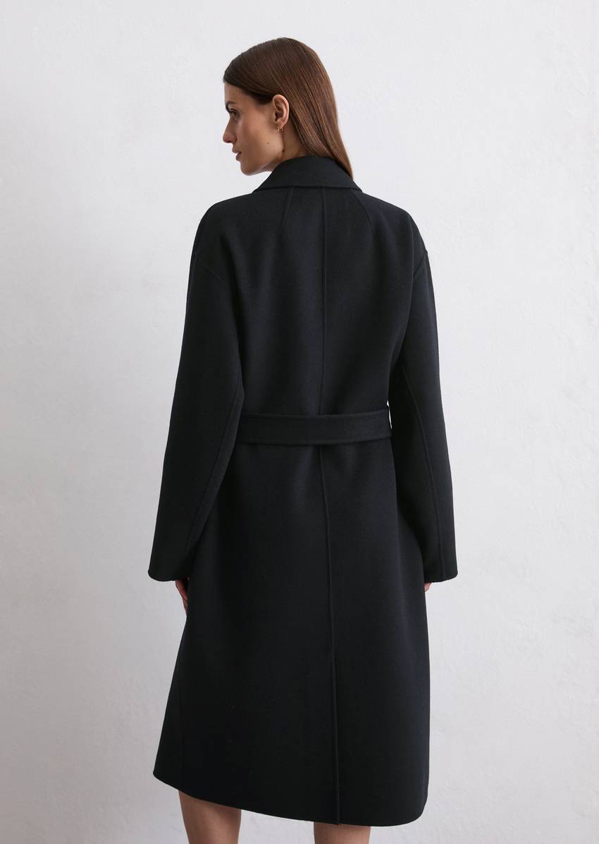 Wool coat Travel Collection made from doubleface quality
