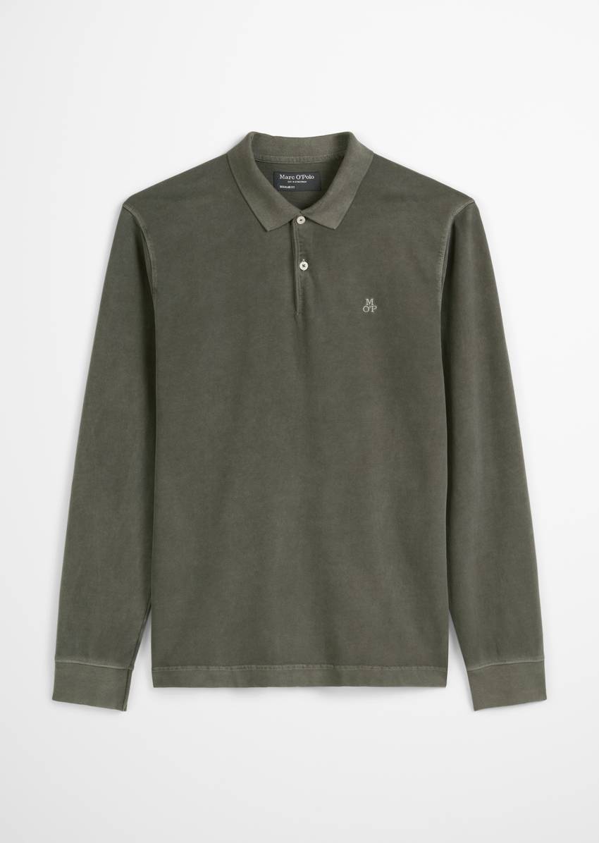 Polo shirt jersey regular made from pure organic cotton