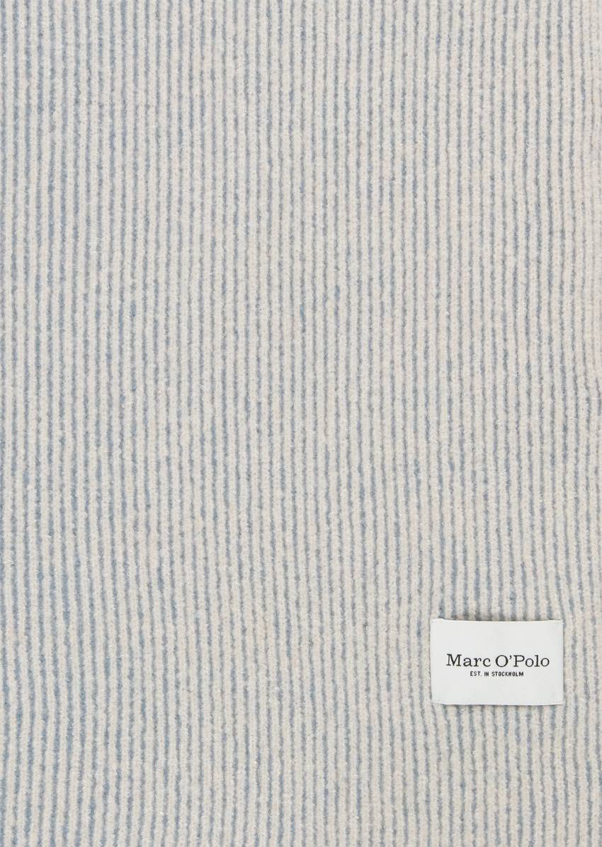 TEENS-GIRLS scarf two-tone striped