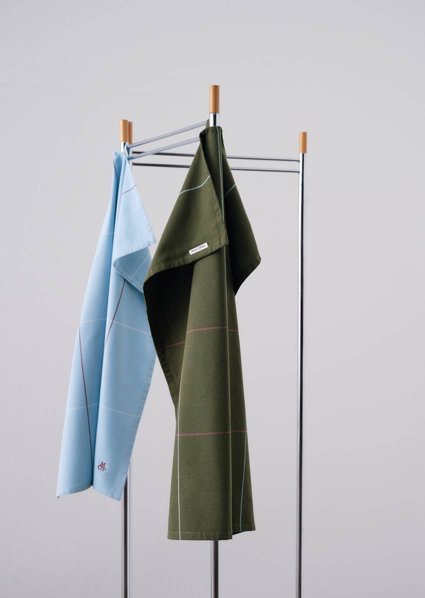 Checkered tea towel In pack of 2