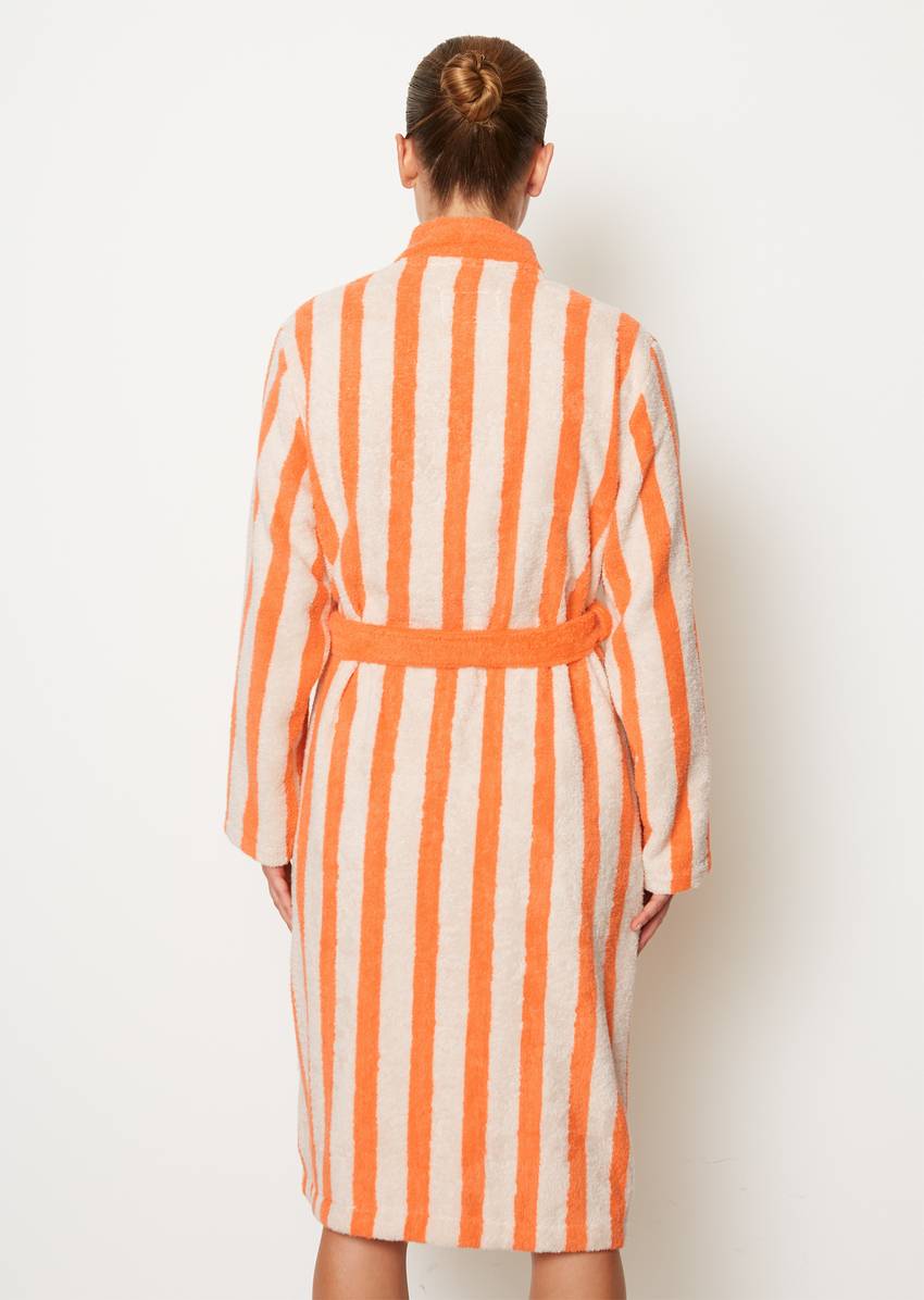 Ladies' bathrobe model Heritage made from pure organic cotton