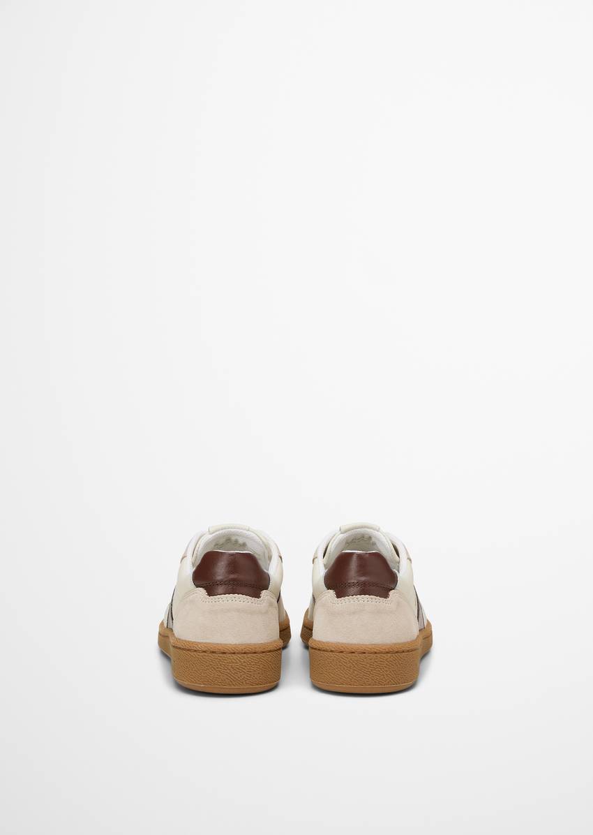 Sneaker made from fine cowhide