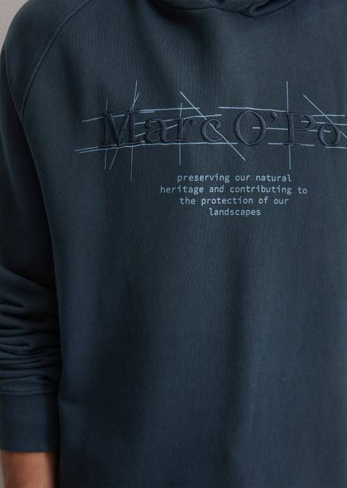 Hoodie regular made from recycled cotton