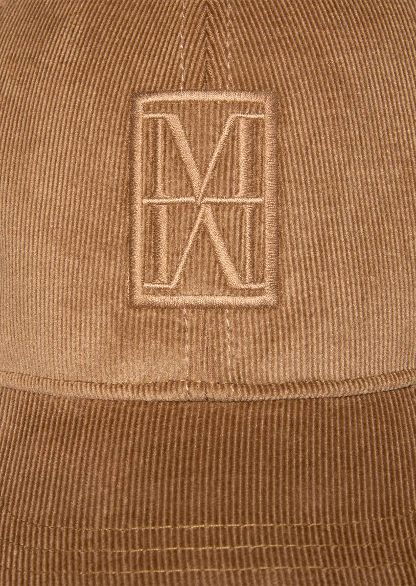 Cord cap made from cotton-modal stretch