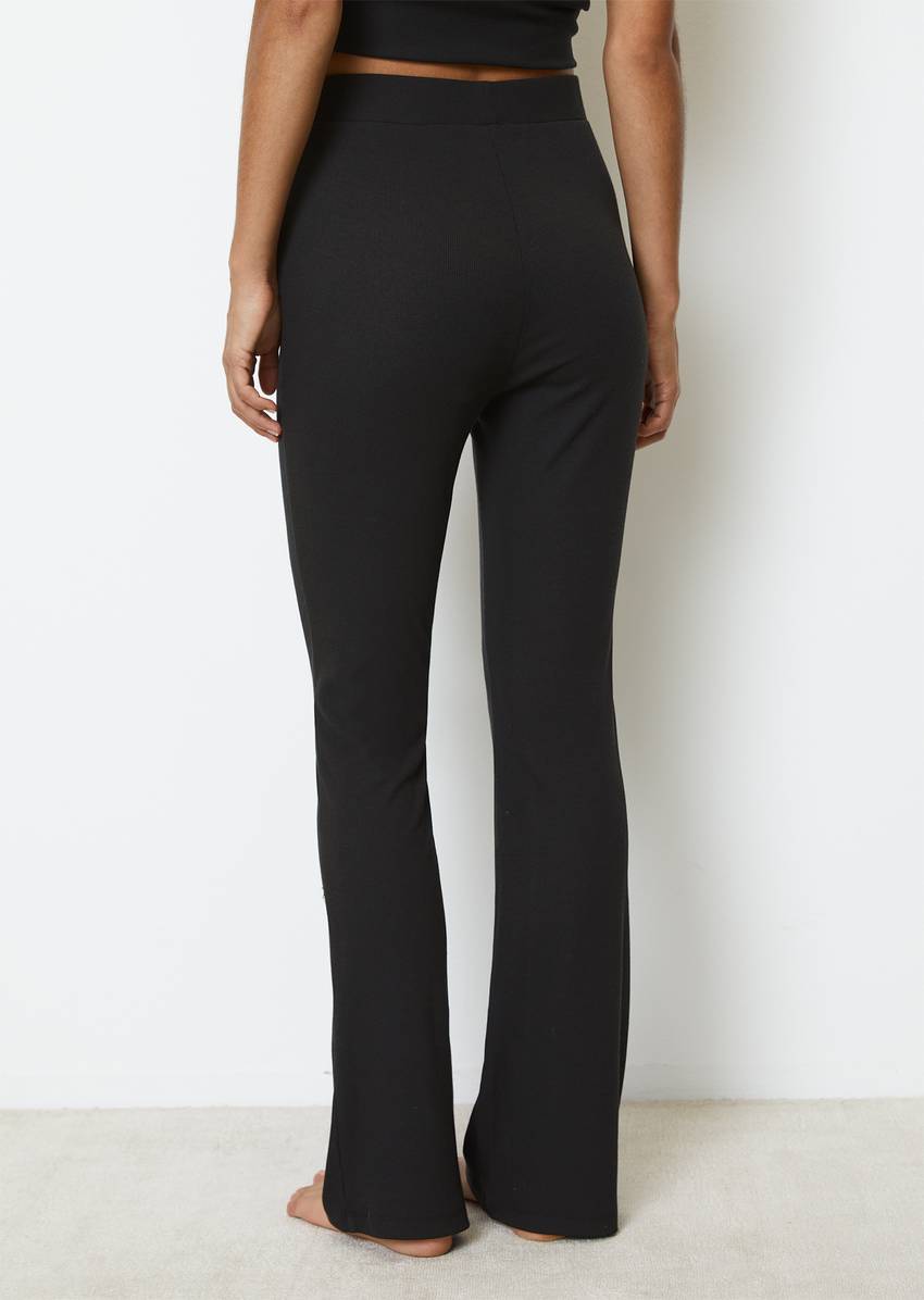 Lounge trousers made from organic cotton-modal mix