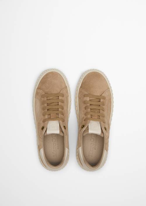 Sneaker made from suede