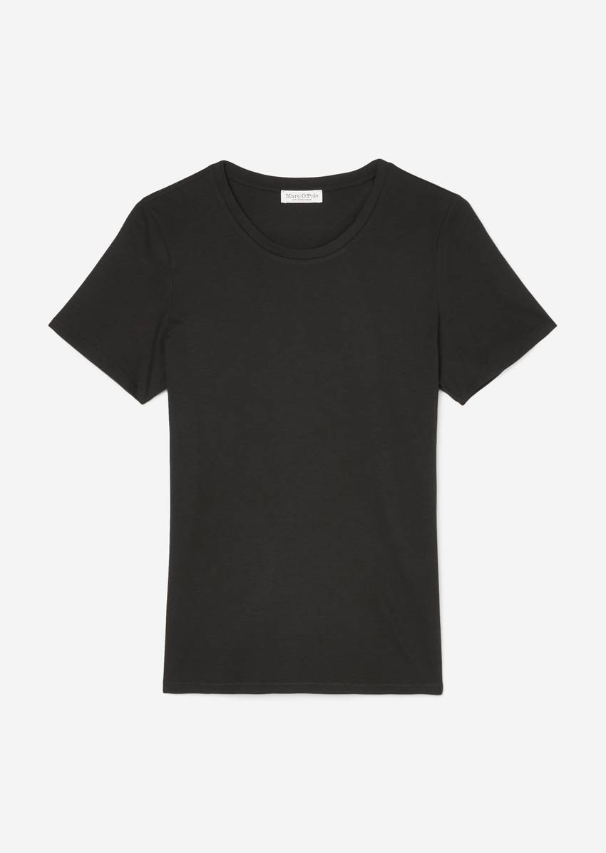 Round neck T-shirt, regular fit made from organic cotton singe jersey
