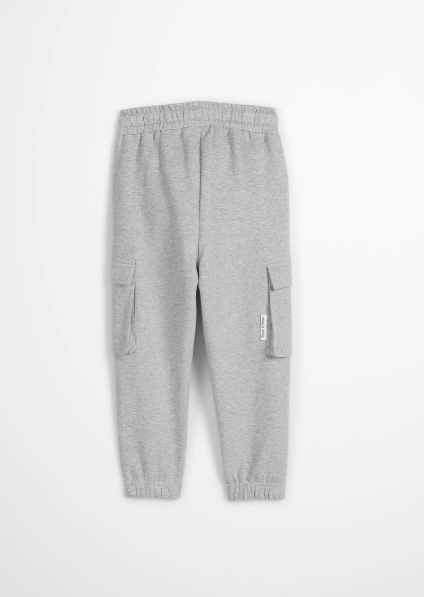 KIDS-BOYS cargo sweatpants made from pure organic cotton