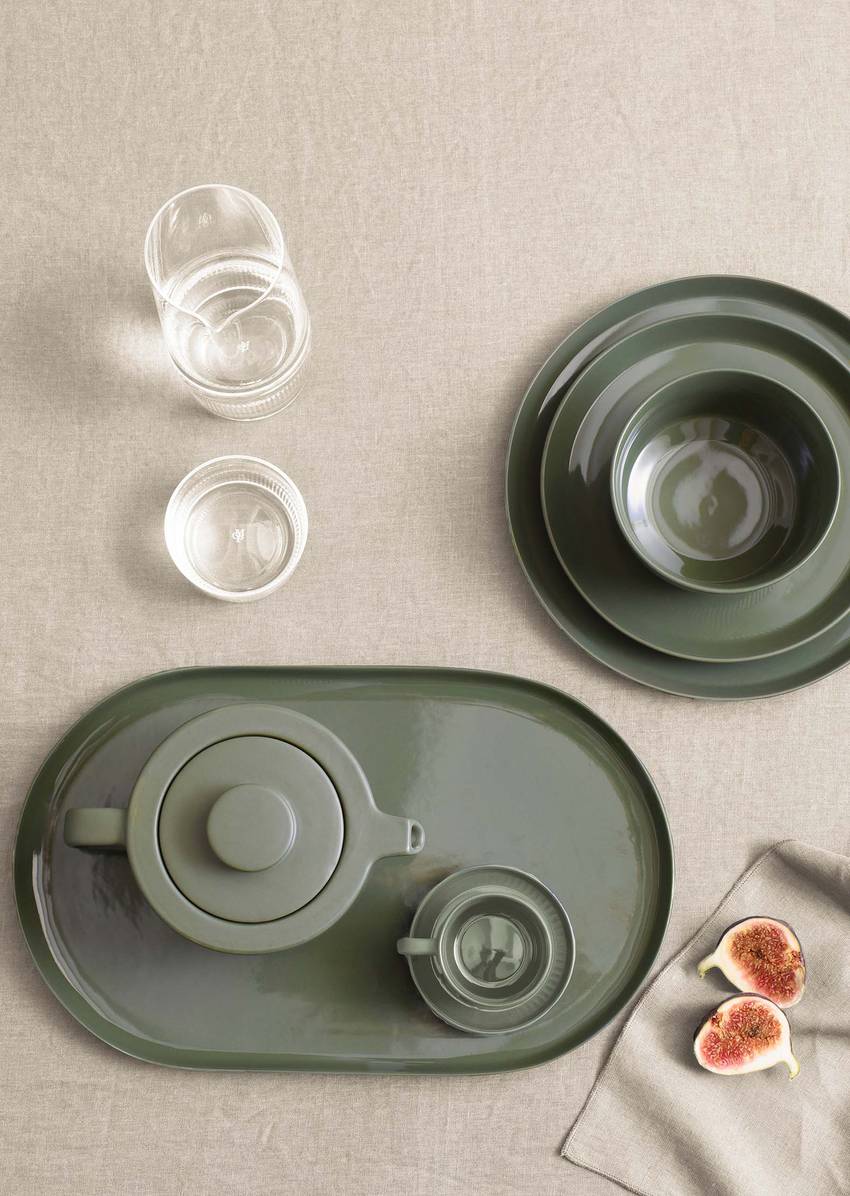 Tablecloth model Valka from pure linen