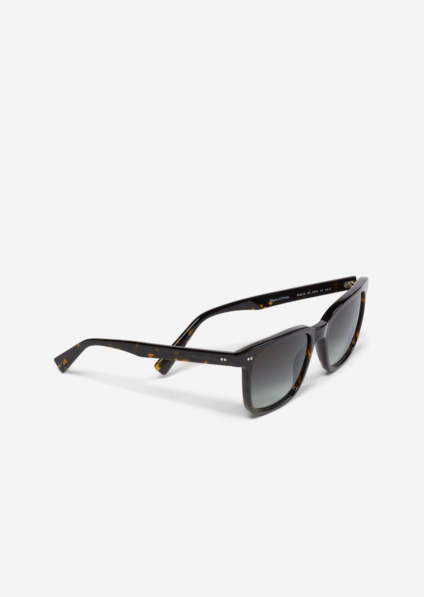 Men's sunglasses made from organic acetate