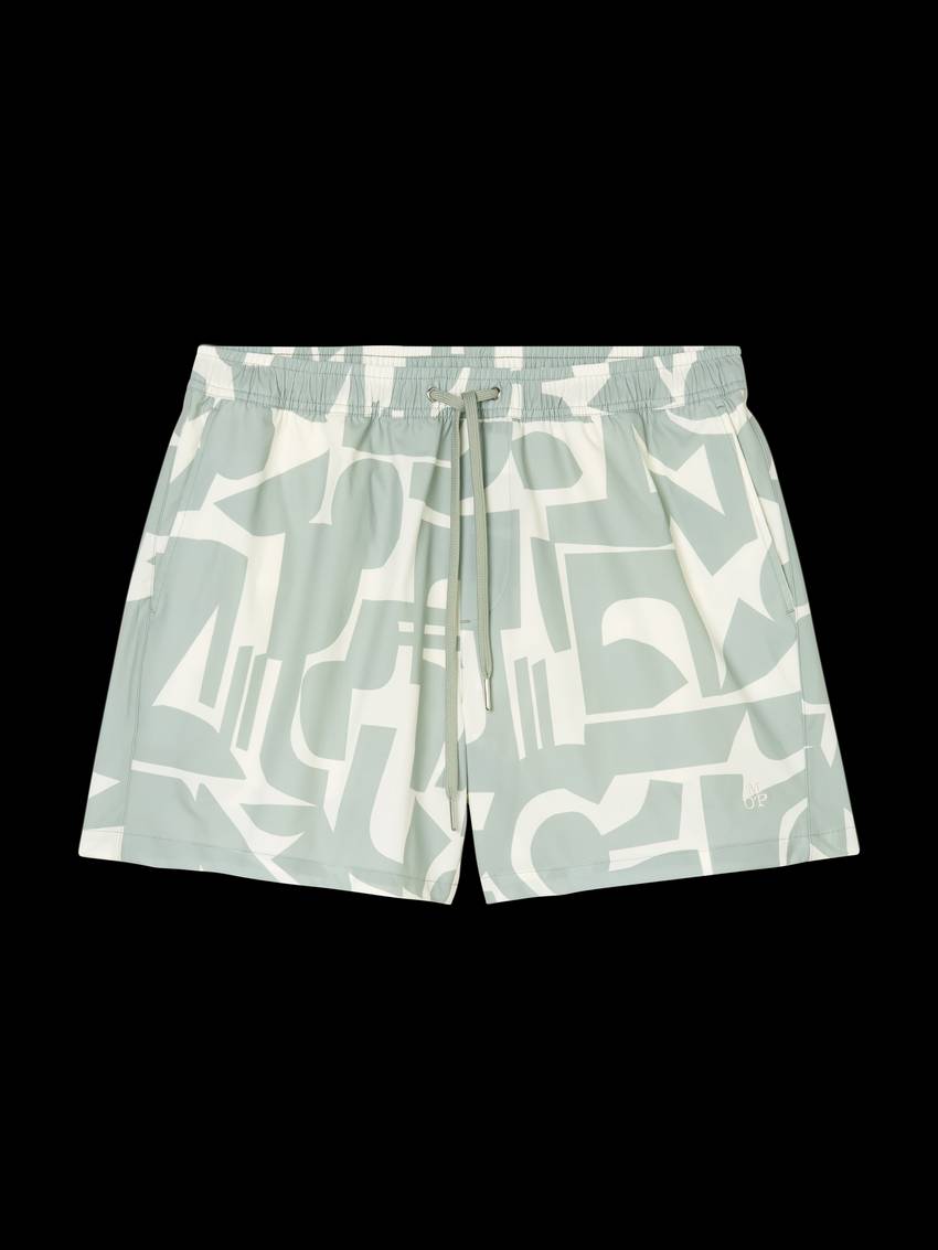 Swimming shorts made from recycled material