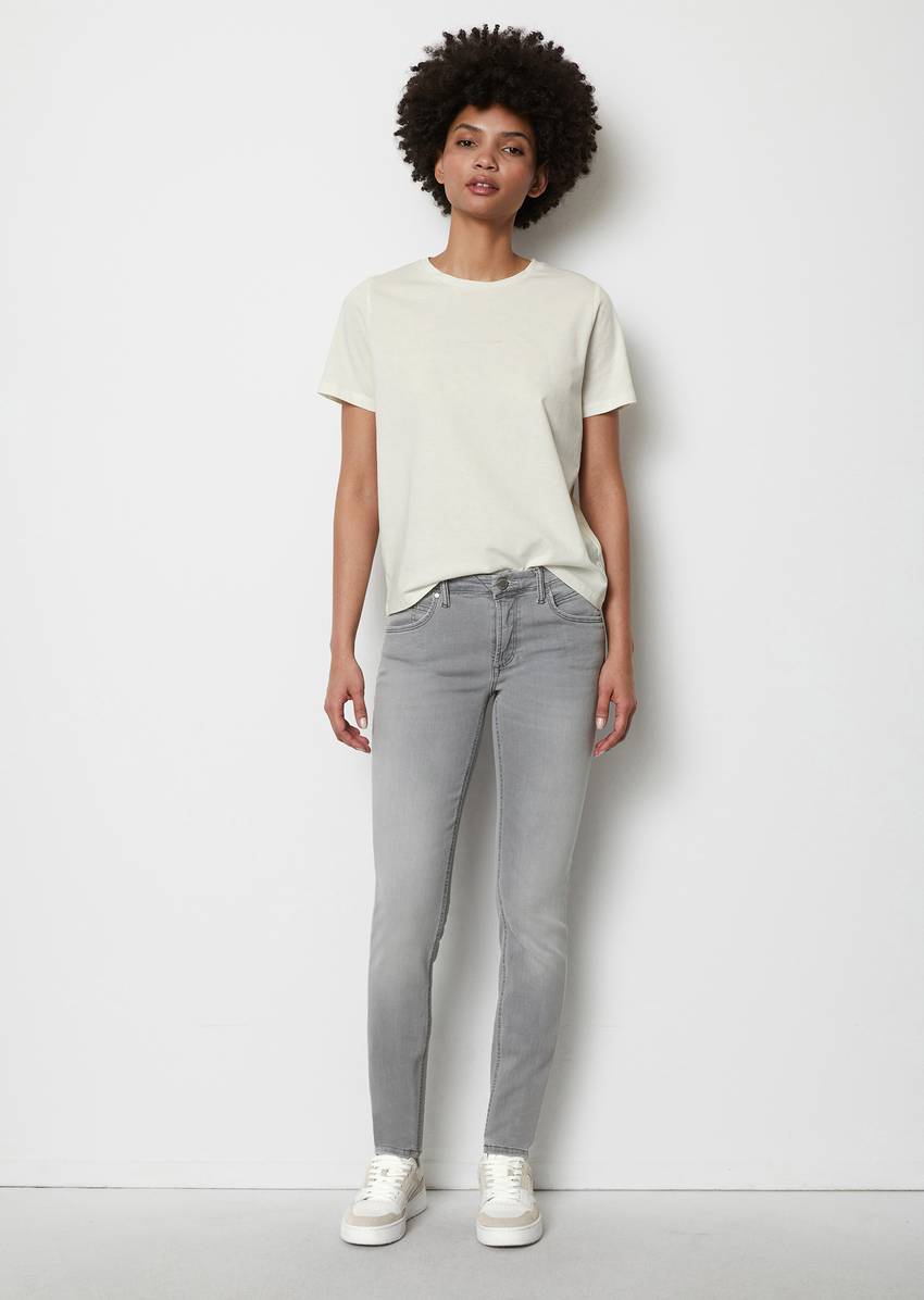 Jeans model Alva slim made from blended organic cotton
