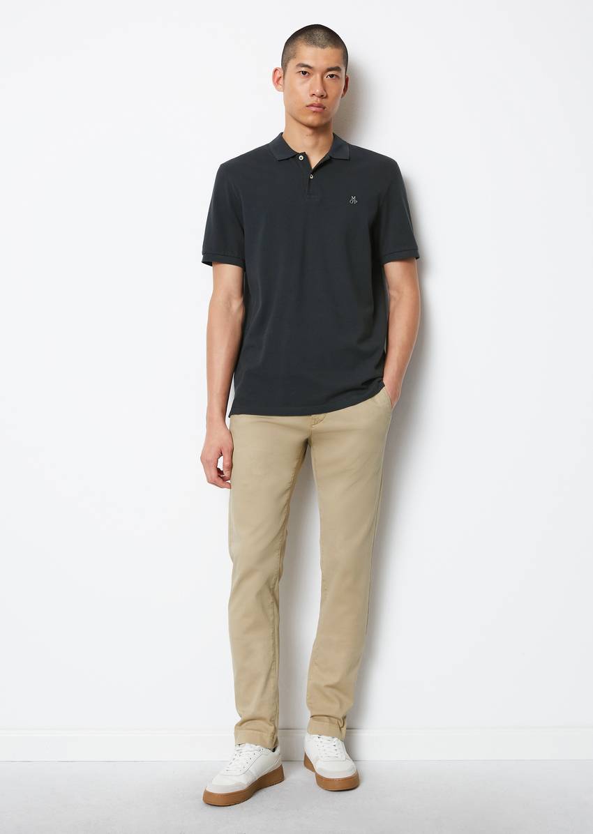 Piqué regular polo shirt Made of pure organic cotton