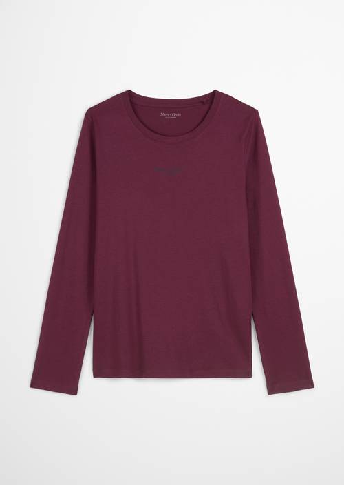 Lounge longsleeve made from organic cotton jersey