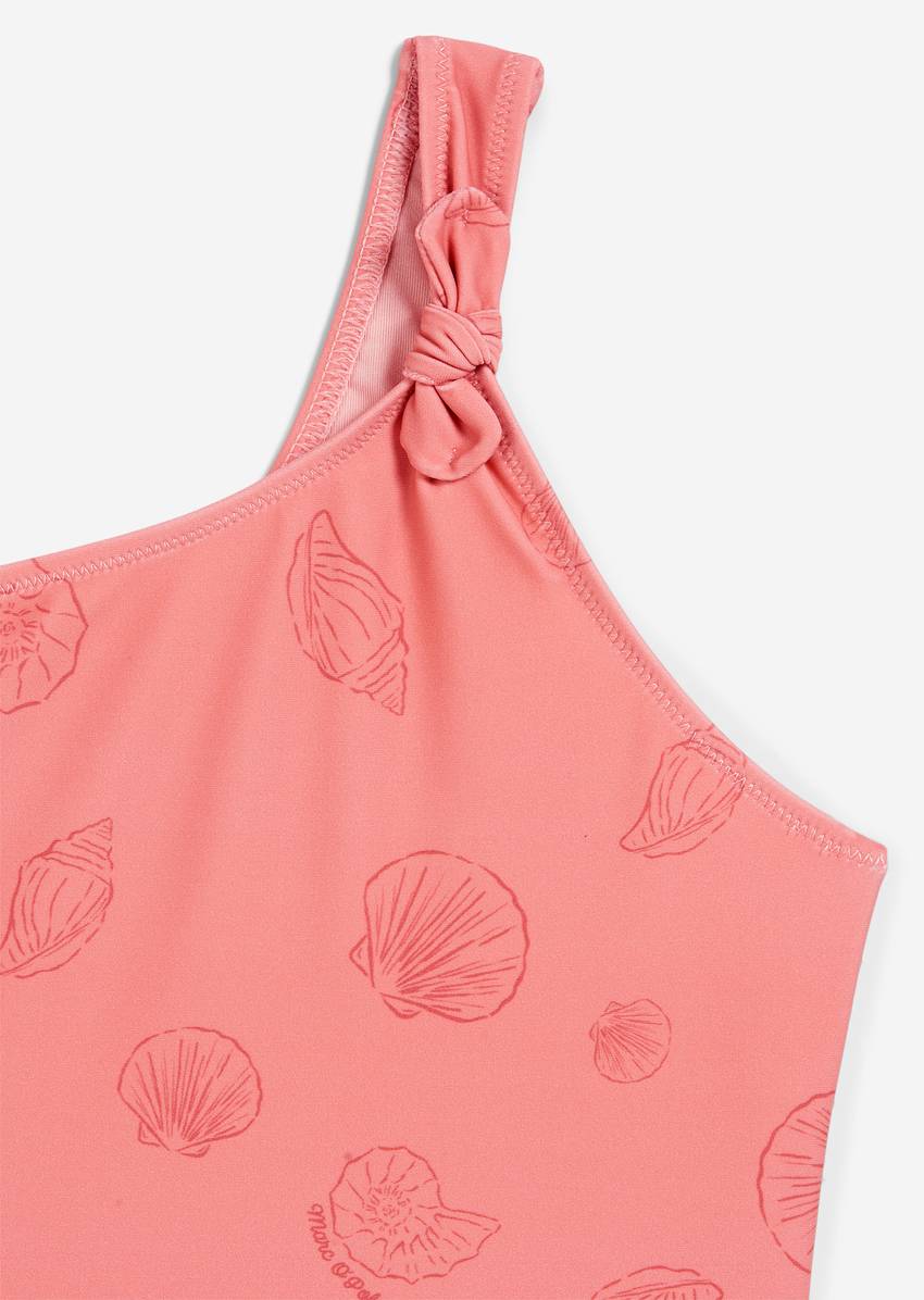 TEENS-GIRLS swimsuit with asymmetrical strap solution