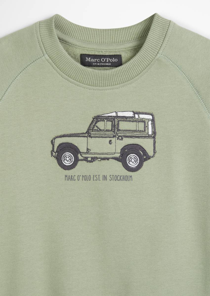 KIDS-BOYS sweatshirt made from pure organic cotton