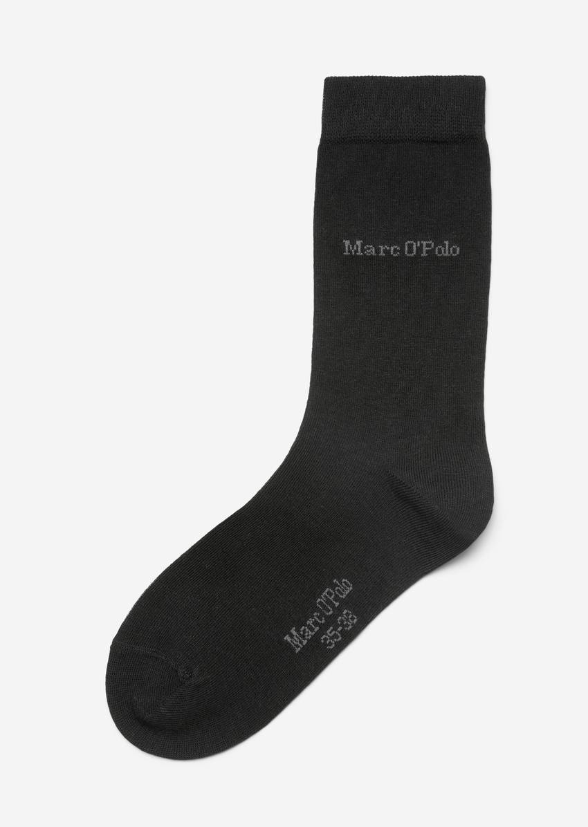 Logo socks in a pack of two