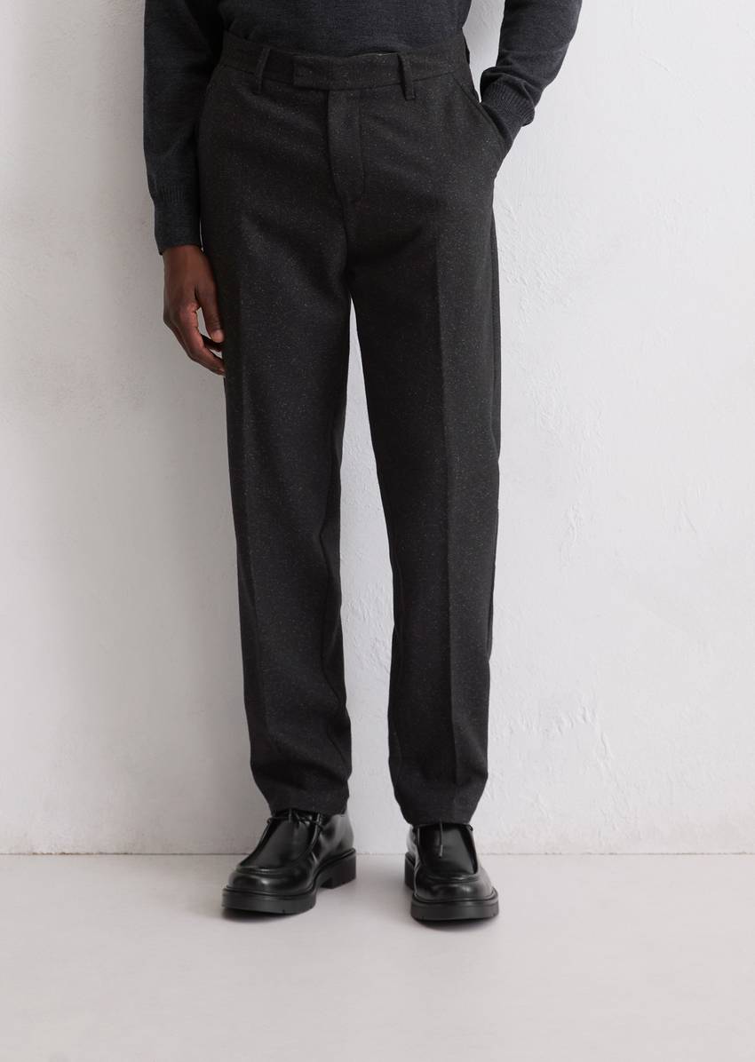 Trousers model Belsbo made from an Italian sheep's wool mix