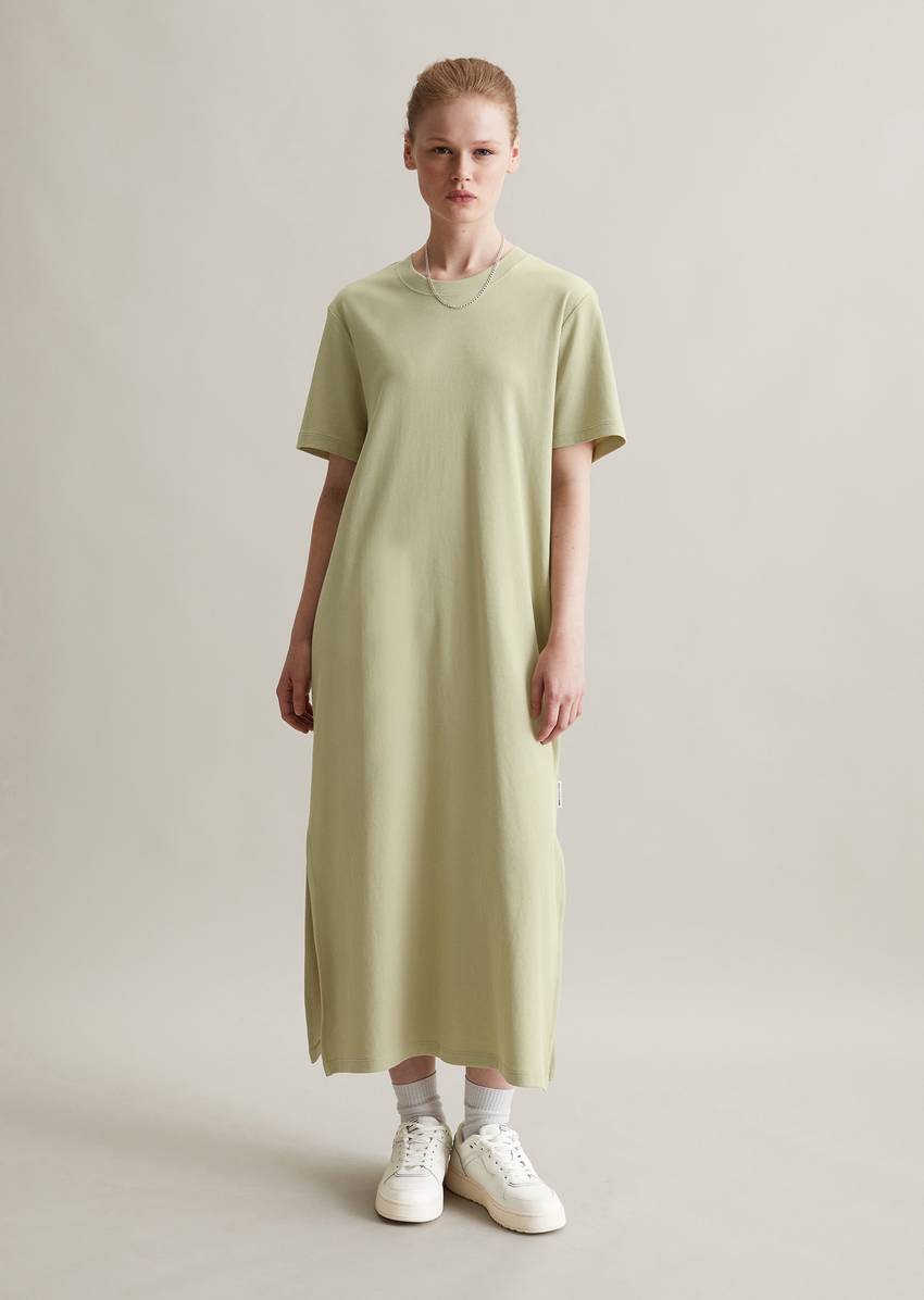 DfC jersey dress relaxed made from ribbed organic cotton