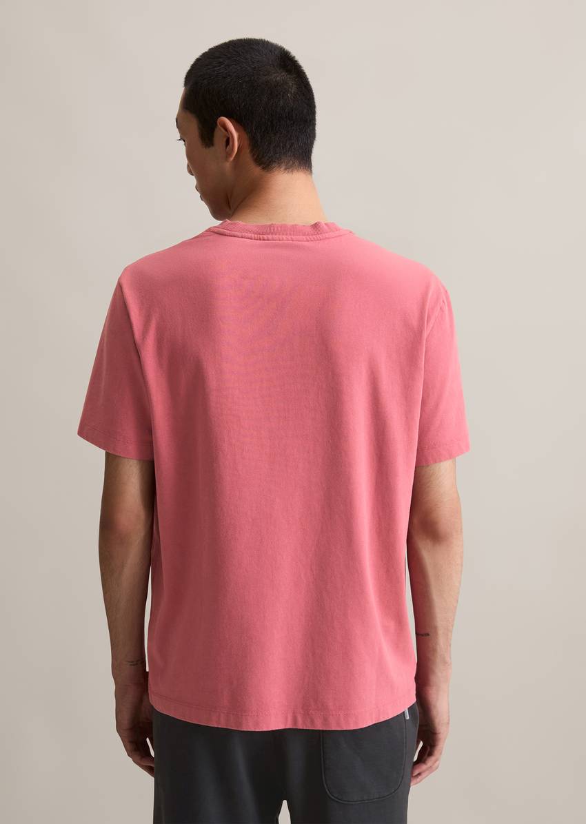 Relaxed T-shirt made from soft-touch organic cotton