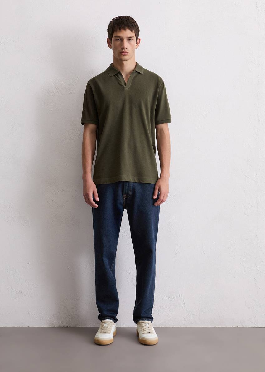 DfC polo shirt jersey regular made from pure organic cotton