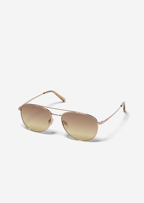 Unisex sunglasses in an aviator style