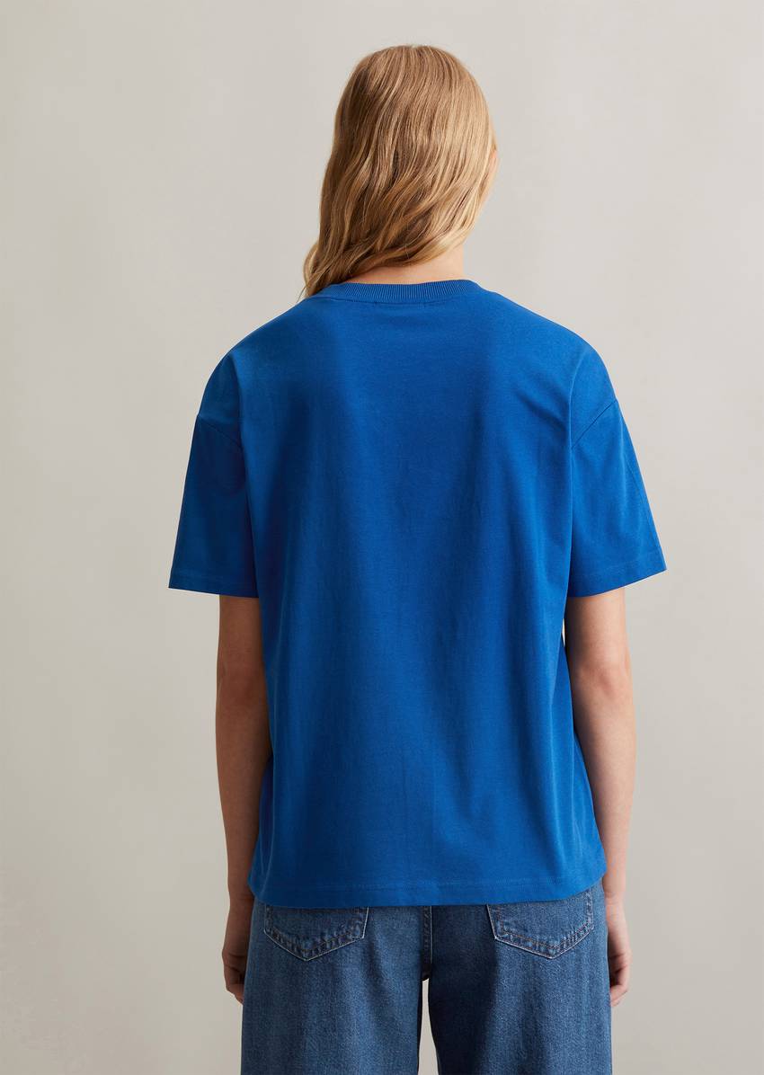 Basic relaxed T-shirt made from organic cotton