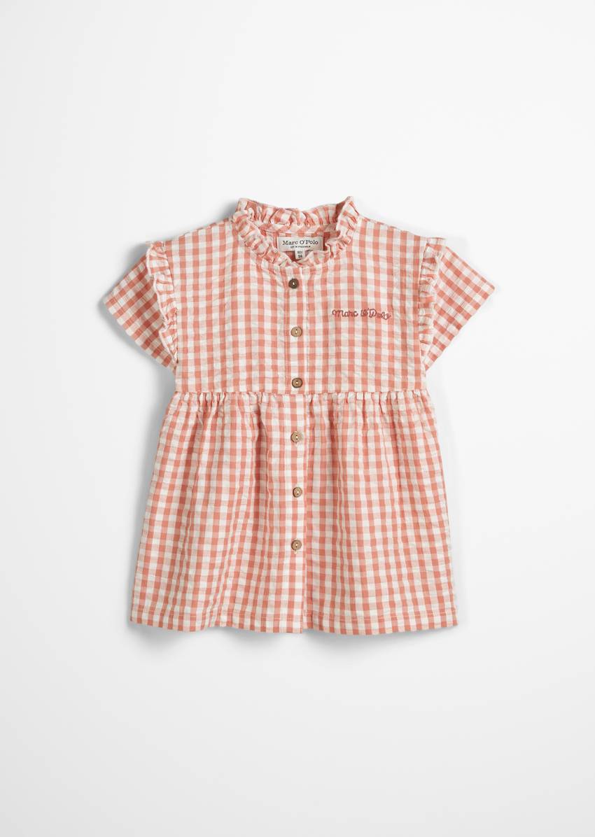 KIDS-GIRLS tunic blouse with frill details