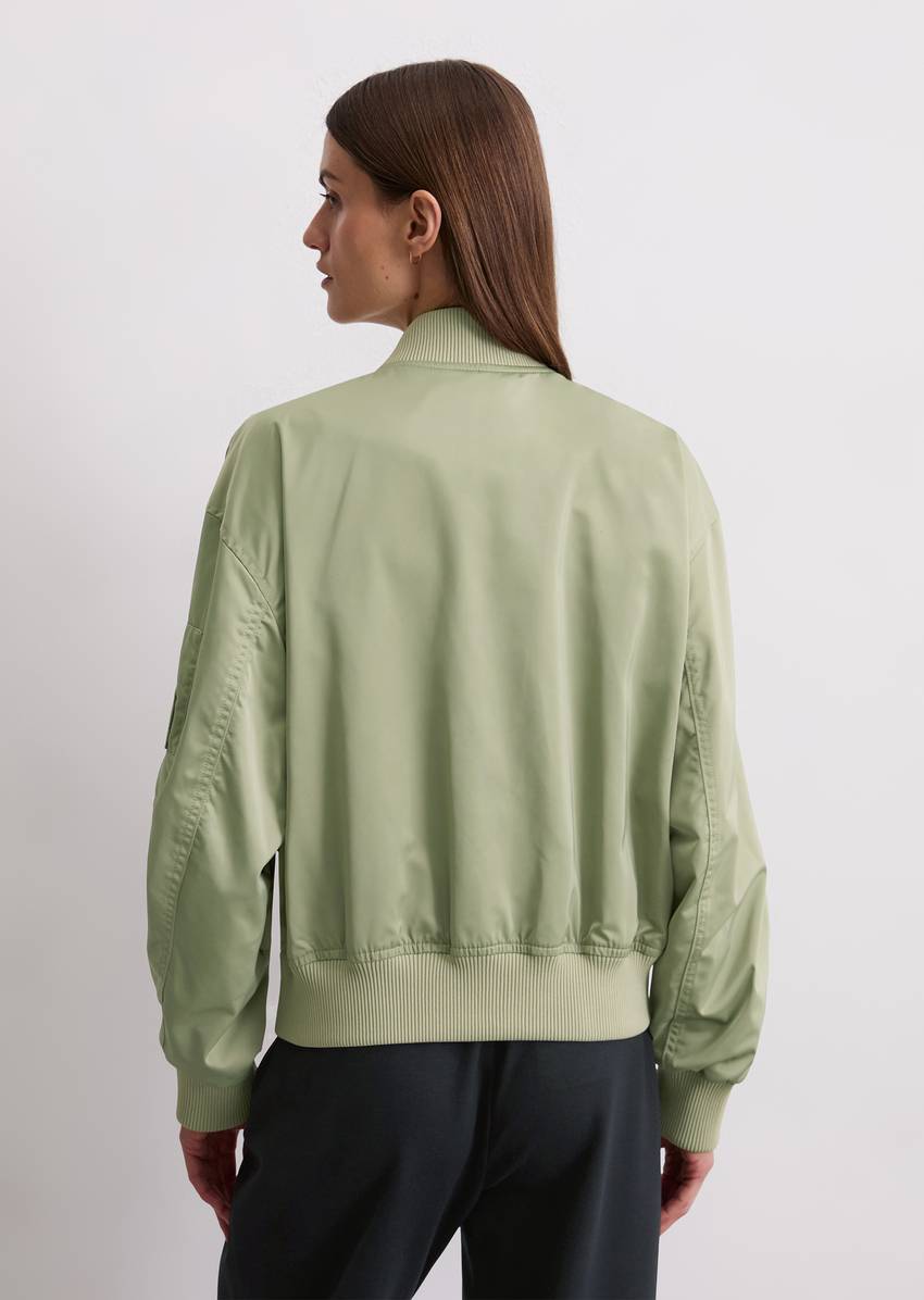 Blouson Travel Collection made from recycled polyester twill
