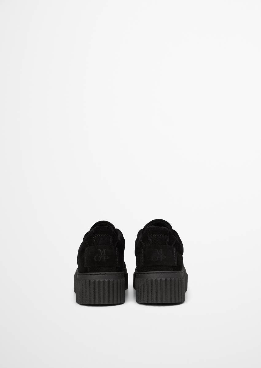 Lace-up model Bianca made from soft suede