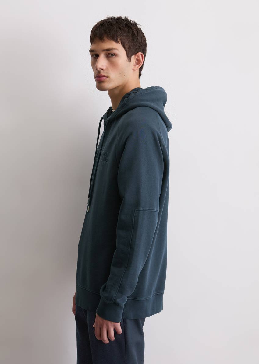 Hoodie regular made from recycled cotton