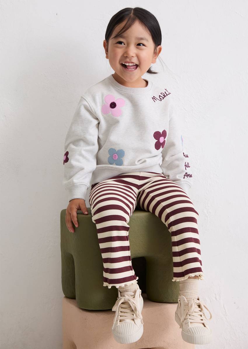 KIDS-GIRLS sweatshirt made from organic cotton
