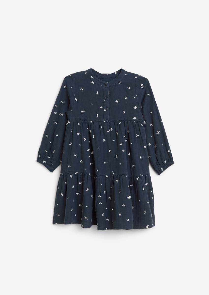 KIDS-GIRLS dress Made from soft organic cotton muslin