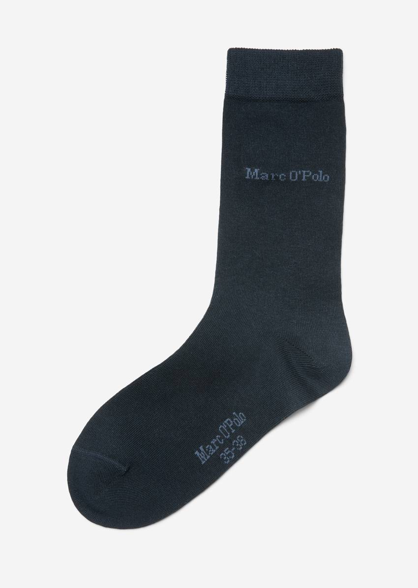 Logo socks in a pack of two