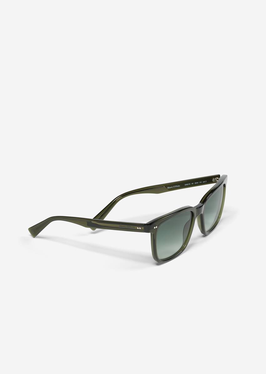 Men's sunglasses made from organic acetate