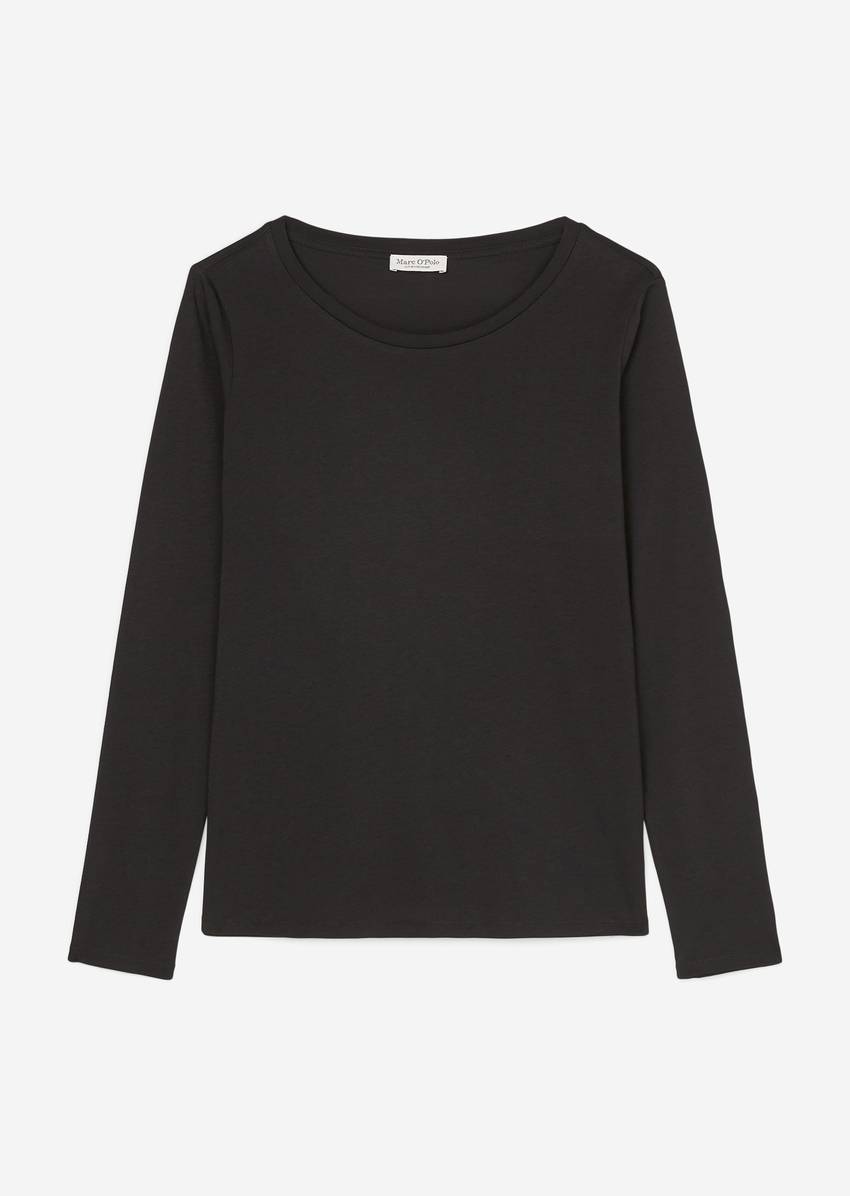 Longsleeve regular in organic cotton fabric