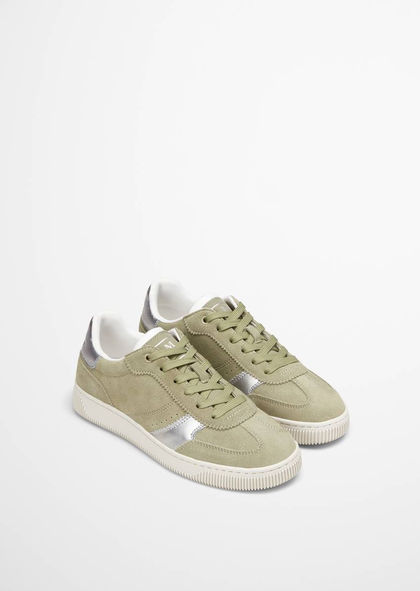 Sneaker made from high-quality cowhide