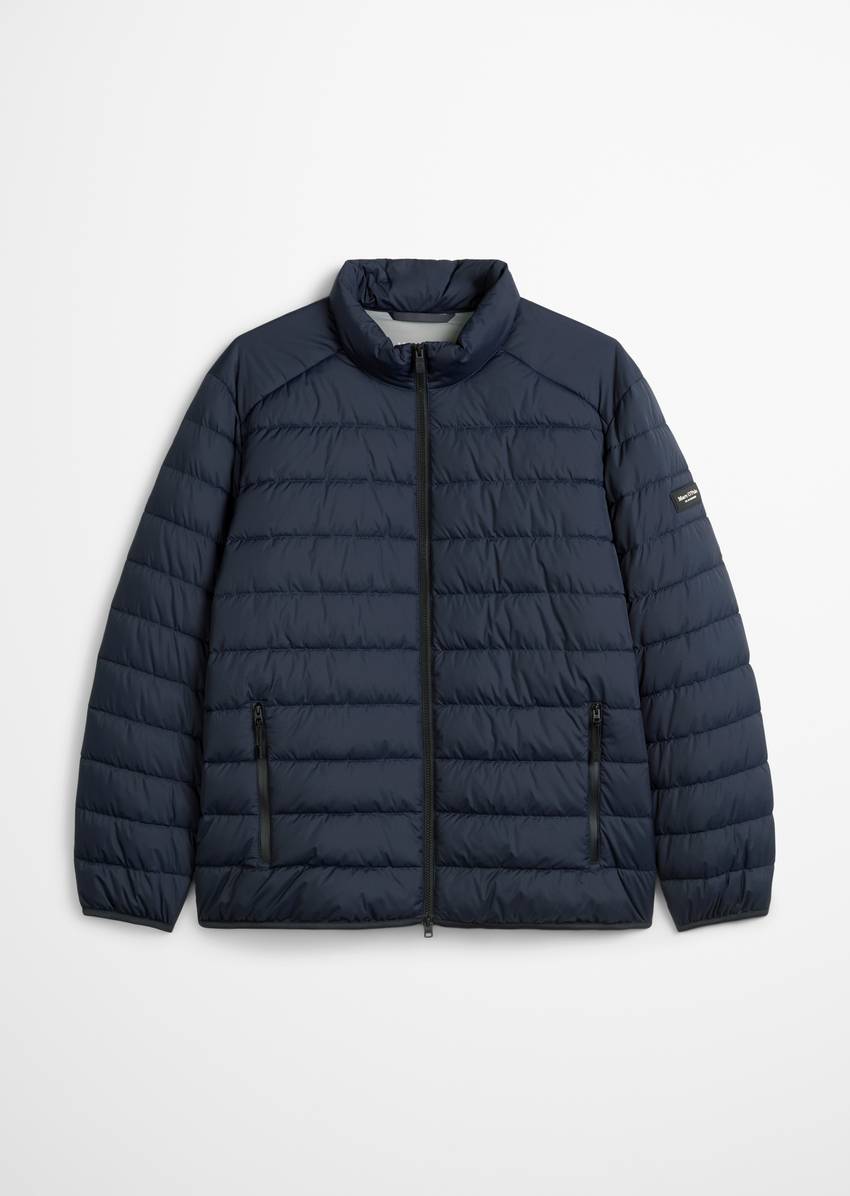 Quilted jacket regular in lightweight, water-repellent quality