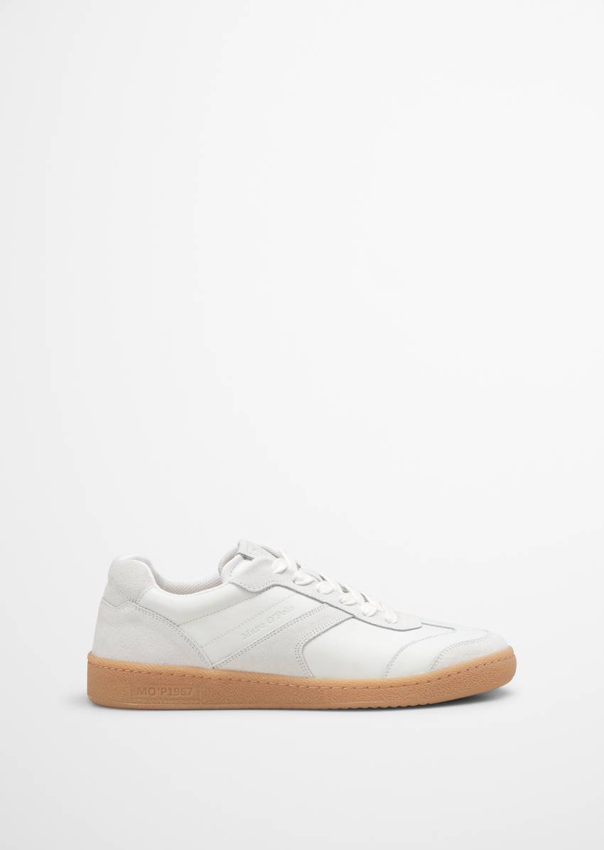 Sneaker made from fine cowhide