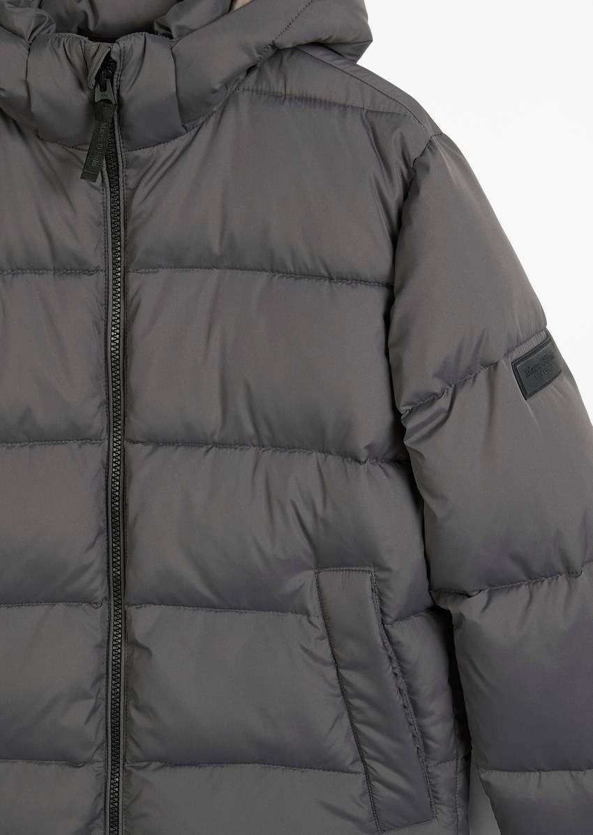 TEENS-BOYS quilted jacket with water-repellent surface