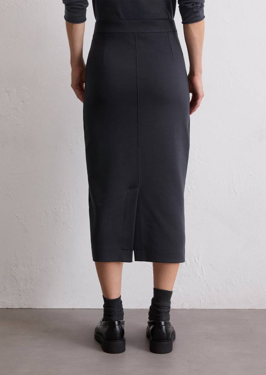 Jersey skirt regular made from interlock quality
