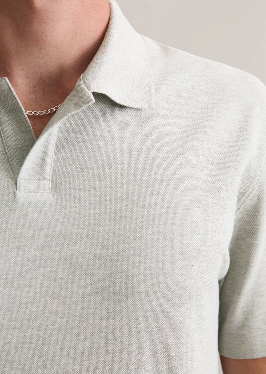 Polo shirt jersey regular made from pure organic cotton