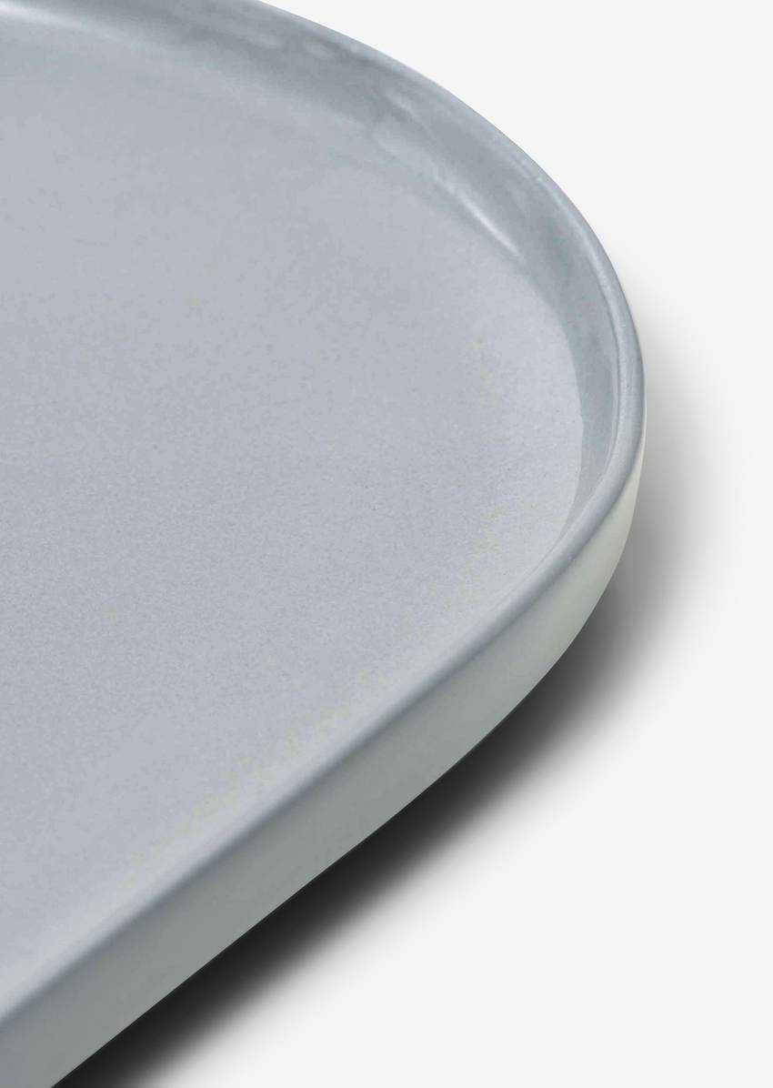 Model Moments serving platter from porcelain