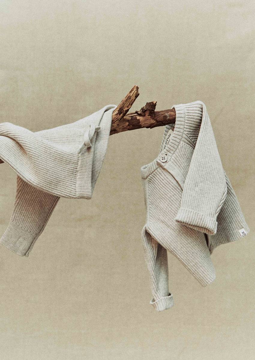 UNISEX-BABYS trousers made from soft organic cotton