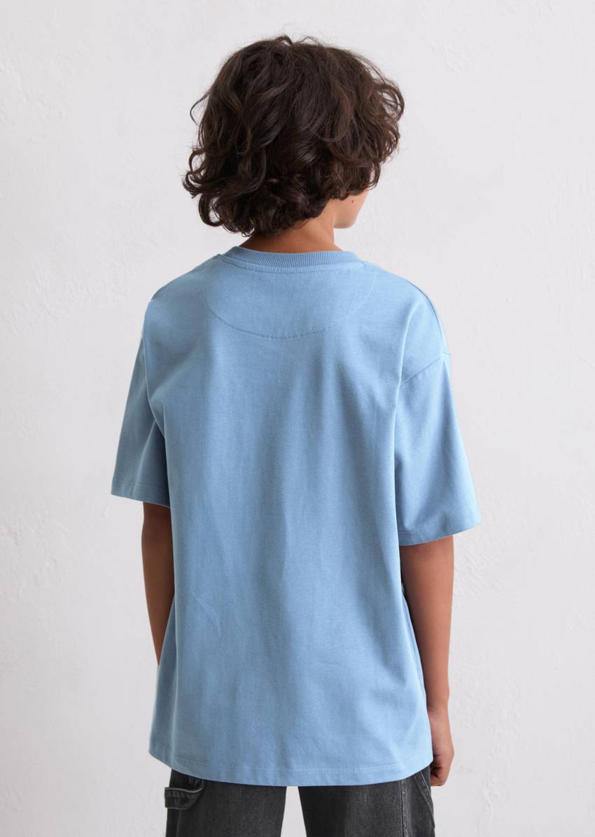 TEENS-BOYS T-shirt made from pure organic cotton