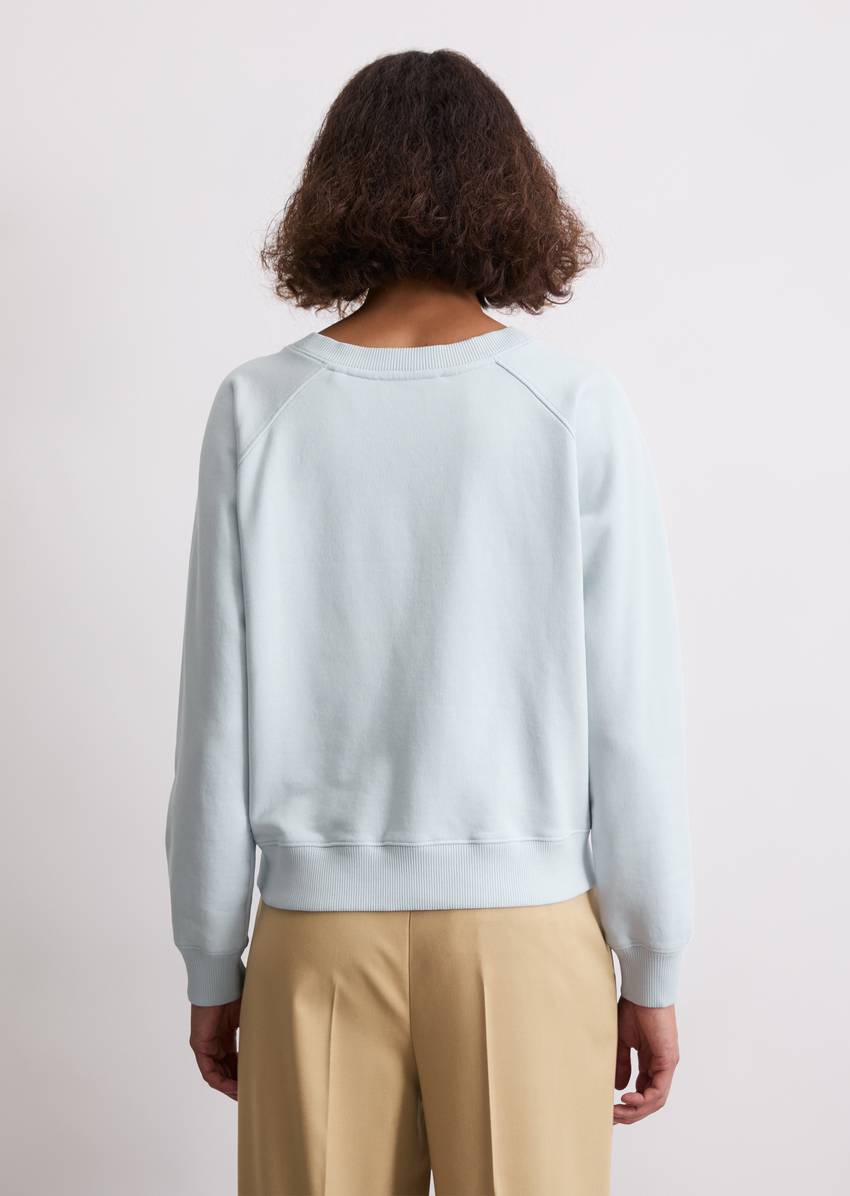Logo sweatshirt relaxed made from organic cotton