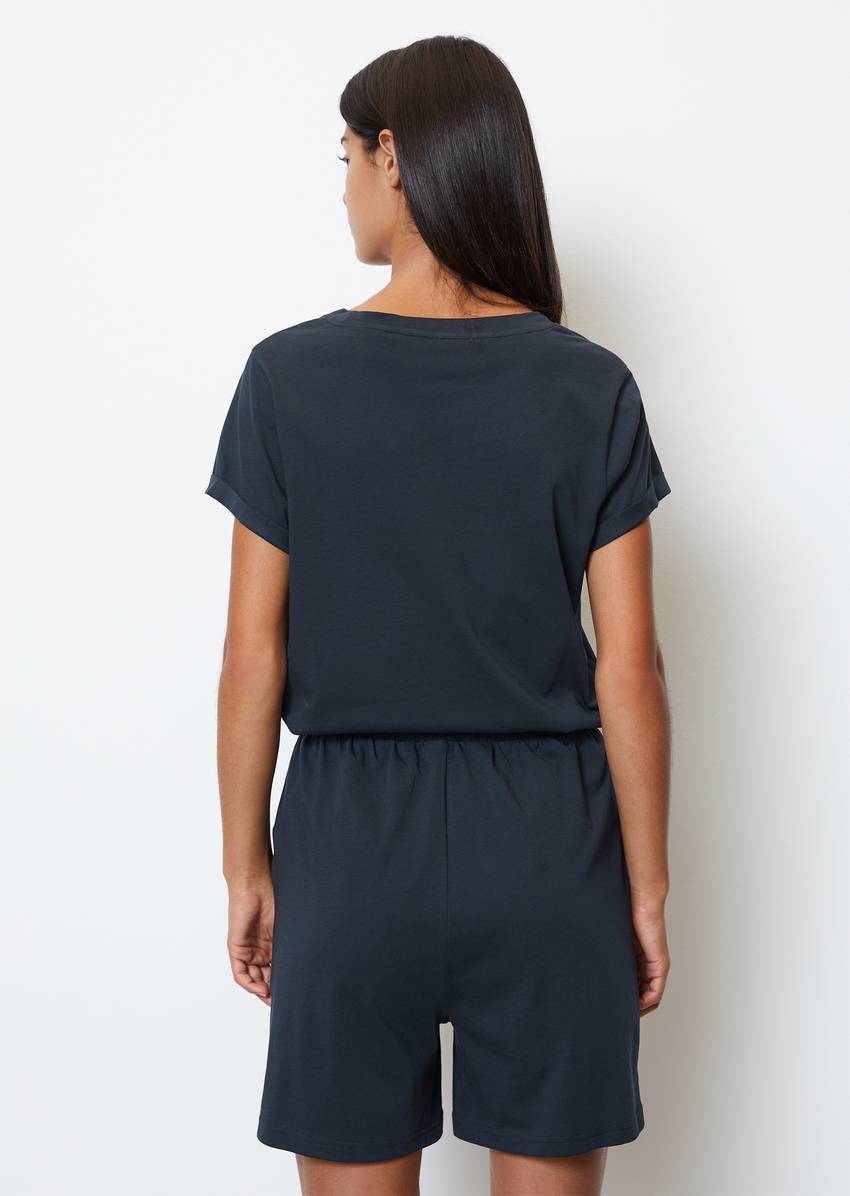 Lounge pyjama set made from soft organic cotton jersey