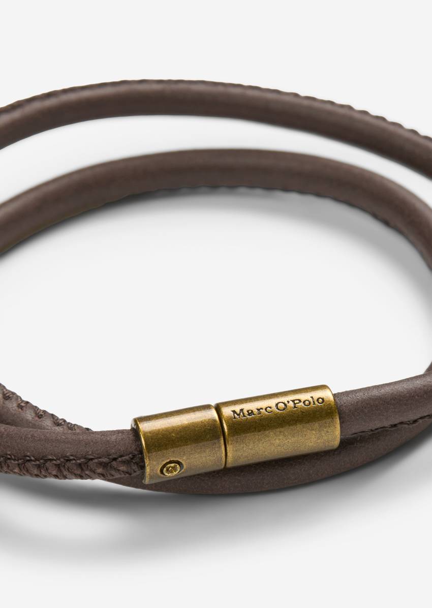 Leather bracelet made from fine cowhide