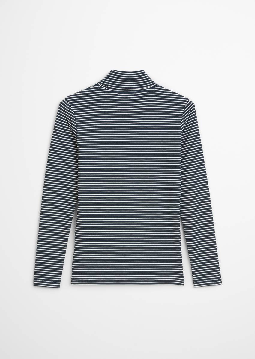 TEENS-GIRLS longsleeve with fine ribbed structure