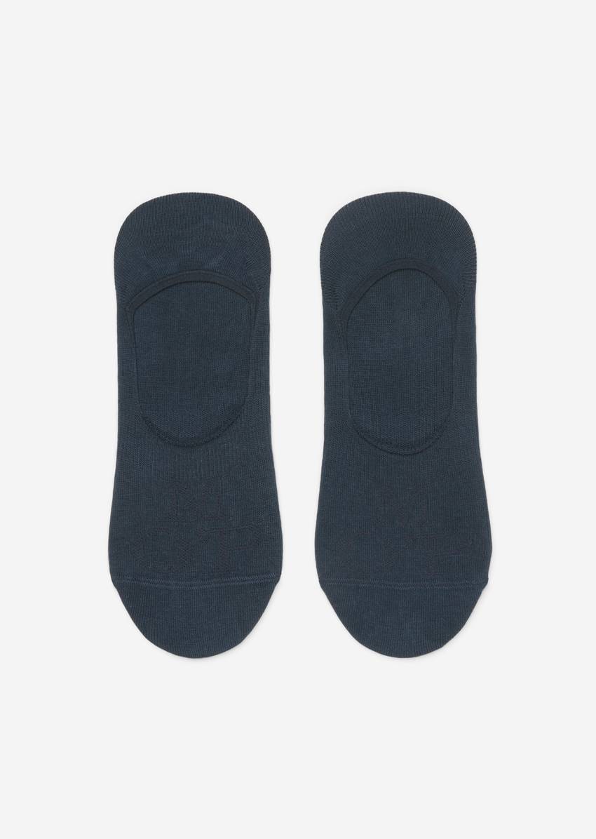 Shoe liner socks in a pack of two
